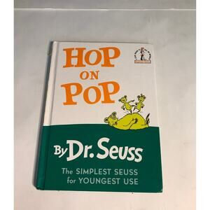 Dr Seuss Hop on Pop Book Kids Children Elementary Early Readers Kidcore Pictures